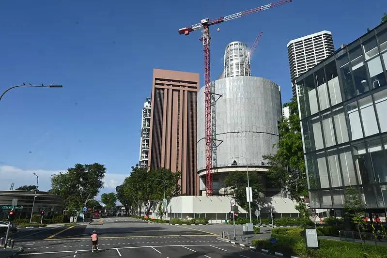 235米——全球主动拆除的最高楼：新加坡AXA安盛大厦，最新进展
